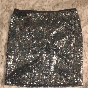 Sequin skirt